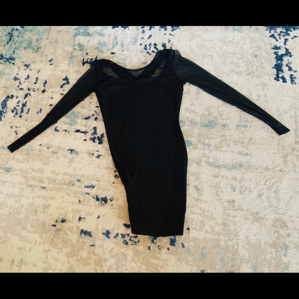 Almost Famous Black evening dress sz L